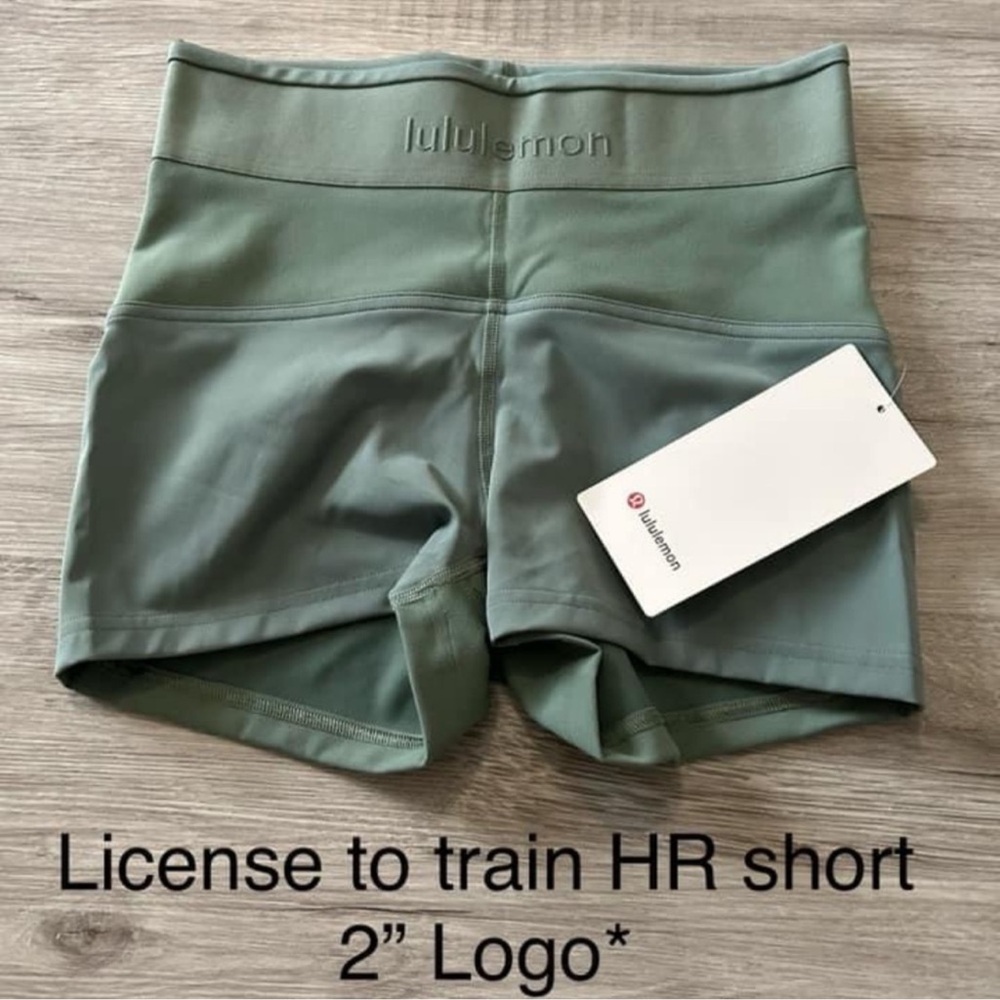 lululemon athletica Green Athletic Shorts